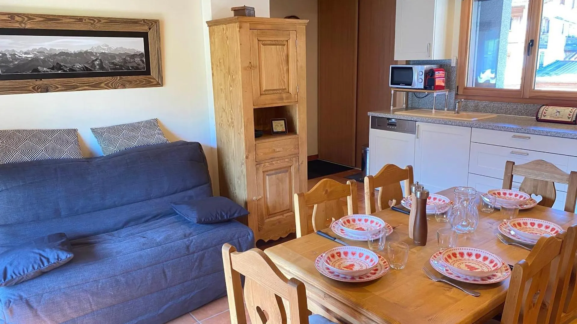 Location Aux Gets : Appt 3* Pour 6 Pers, Proche Centre Et Pistes, Wifi, Parking, Casier A Skis - Fr-1-623-343 Les Gets